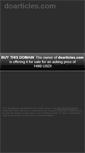 Mobile Screenshot of doarticles.com